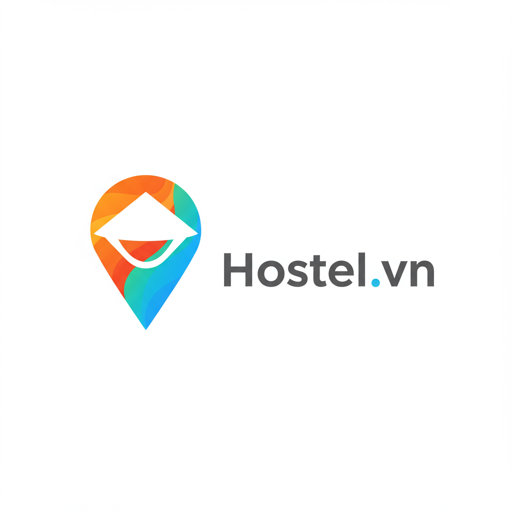 View từ cửa sổ một hostel nhìn ra ruộng bậc thang Sapa.